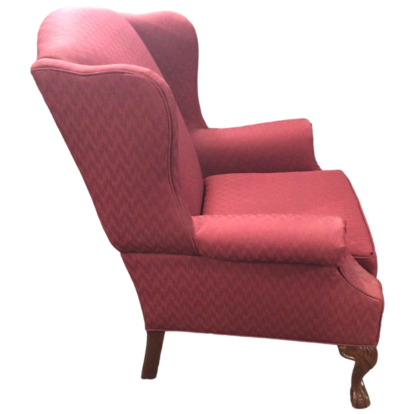 Burgundy Armchair