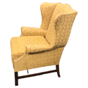 Gold Wing Back Chair