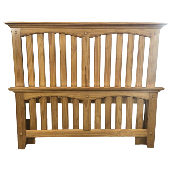 Oak Queen Size Bed