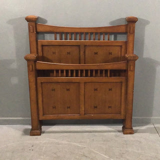 Maple Mission Style Twin Bed