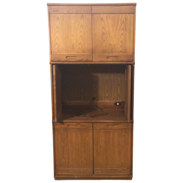 Oak Thomasville Media Cabinet