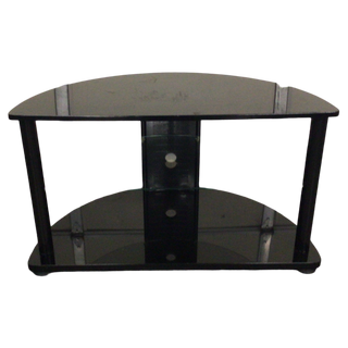 Three Tier Glass Tv Stand