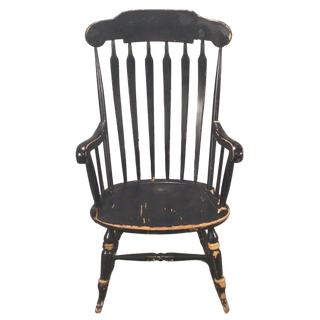 Black Rocking Chair