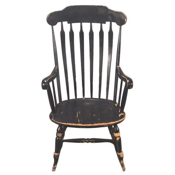 Black Rocking Chair