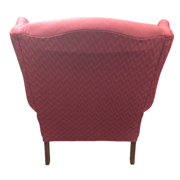 Burgundy Armchair