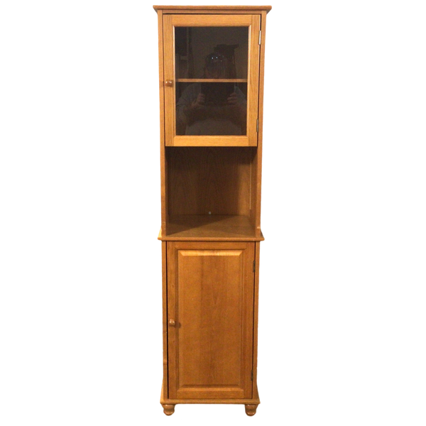 Two Door Oak Cabinet