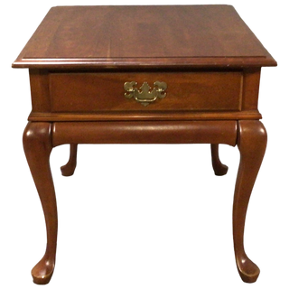 Single Drawer Cherry End Table