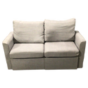 Gray Loveseat With Storage