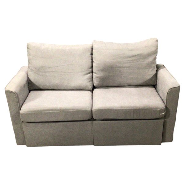 Gray Loveseat With Storage