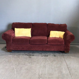 Burgundy Sofa