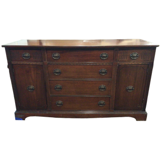 Antique Wood Buffet