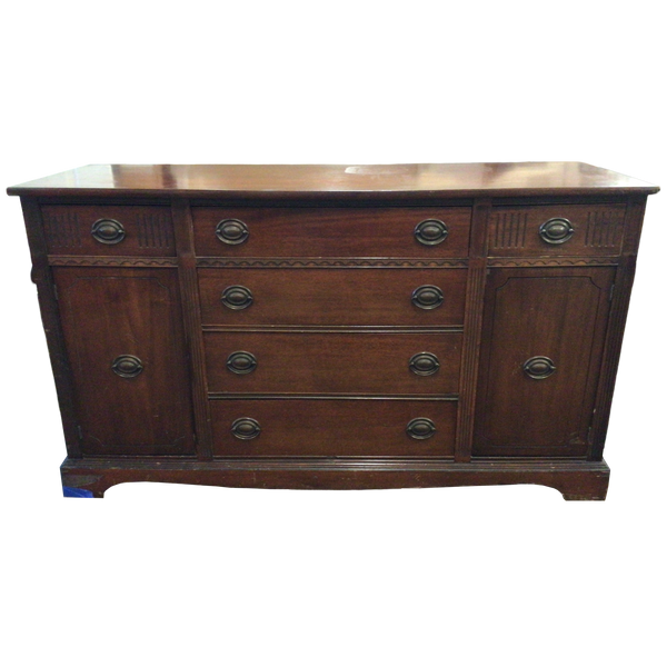 Antique Wood Buffet