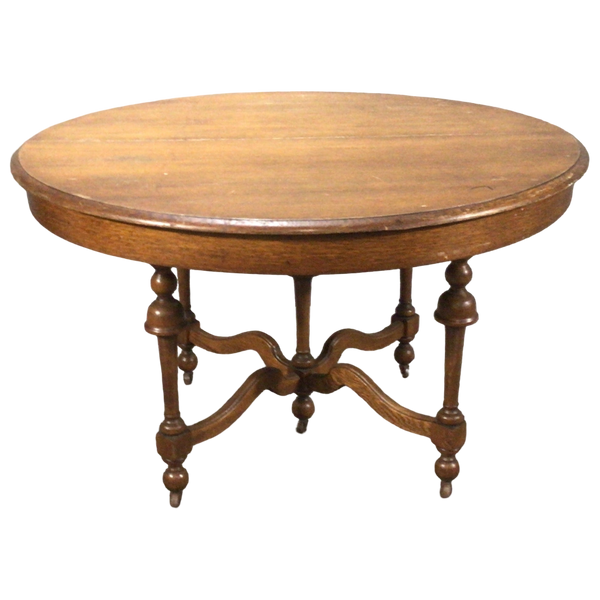 Round Antique Dining Table
