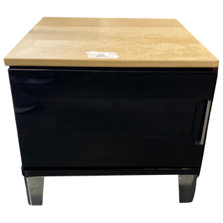 Small Black Nightstand