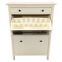 White Shoe Cabinet