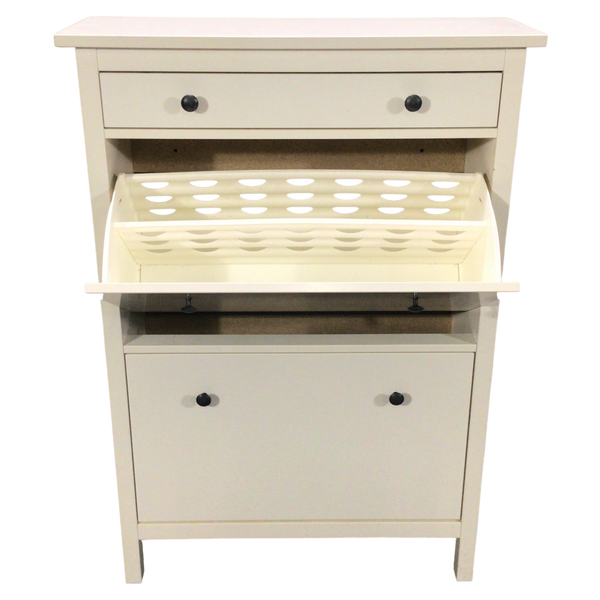 White Shoe Cabinet