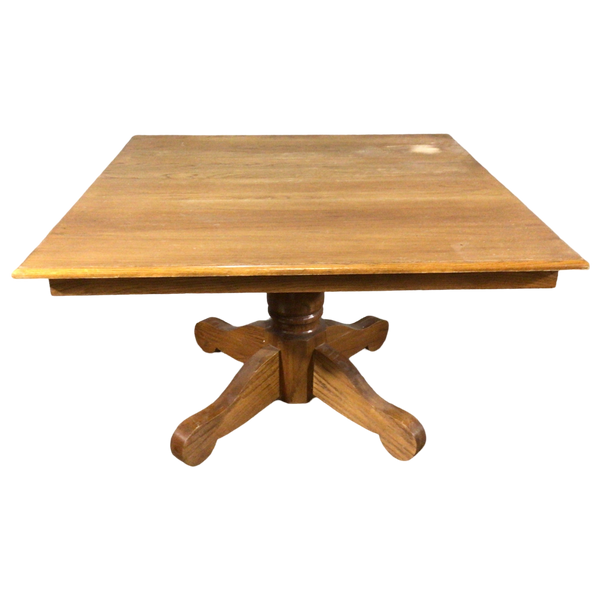 Square Oak Dining Table