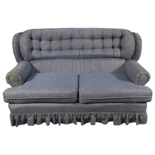 Blue Love Seat