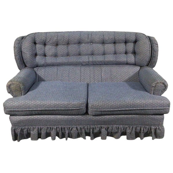 Blue Love Seat
