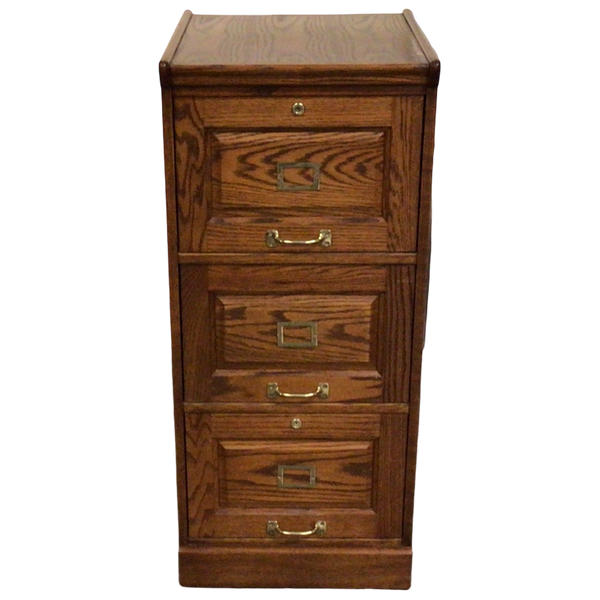 Oak Filing Cabinet