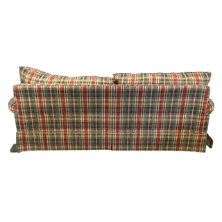 Flexsteel Plaid Hide A Bed Sofa