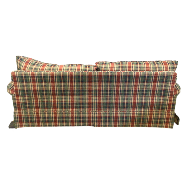 Flexsteel Plaid Hide A Bed Sofa