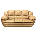 Tan Leather Sofa