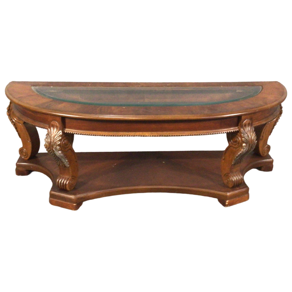 Small Glass Top Sofa Table
