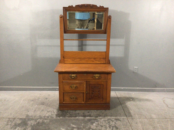 Antique Oak Dry Sink