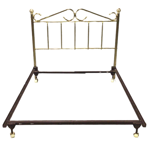 Gold Metal Full Size Bed