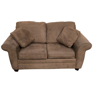 Brown Loveseat