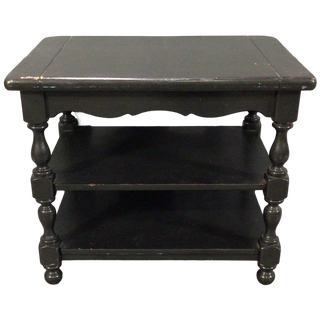 Black End Table