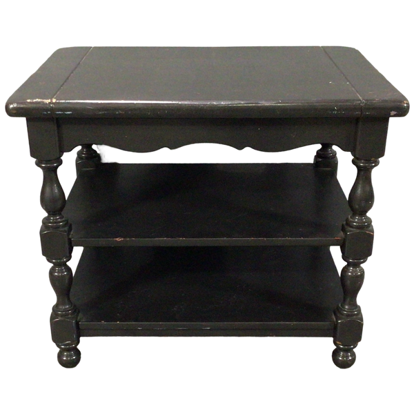 Black End Table