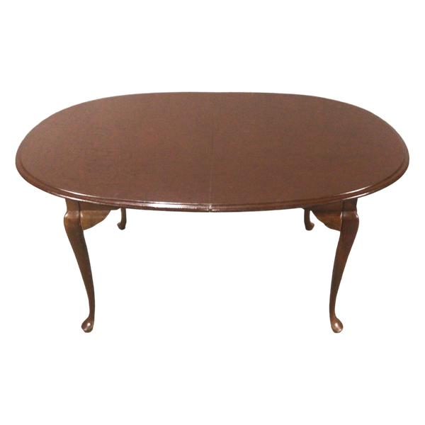 Oval Wood Dining Table