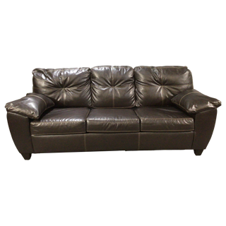 Black Leather Sleeper Sofa
