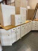 White Cabinet Set