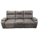 Distressed Leather Reclining Sofa