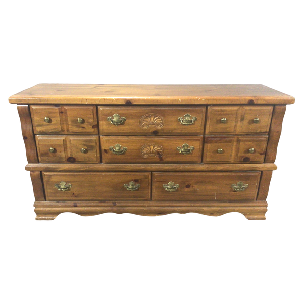 Vaughan Eight Drawer Pine Dresser