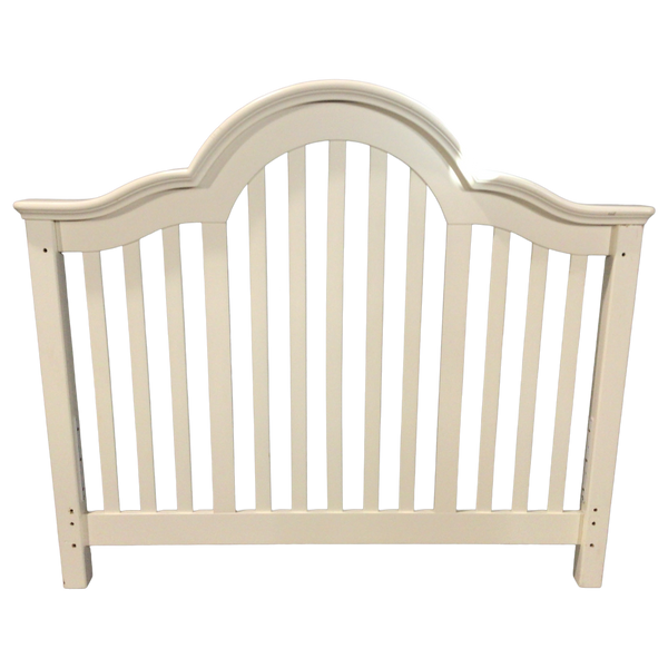 White Full Size Headboard