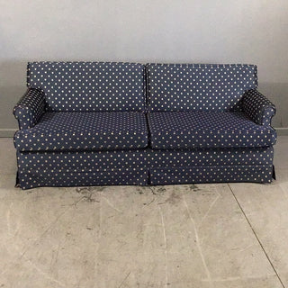 Blue Star Print Sofa
