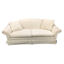 Vanguard White Pattern Sofa