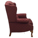 Burgundy Reclining Arm Chair