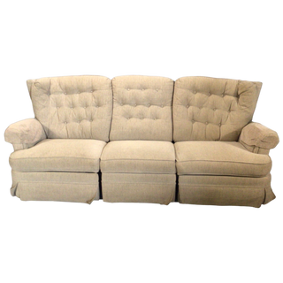 Tan Reclining Sofa