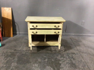 Pickled cabinet