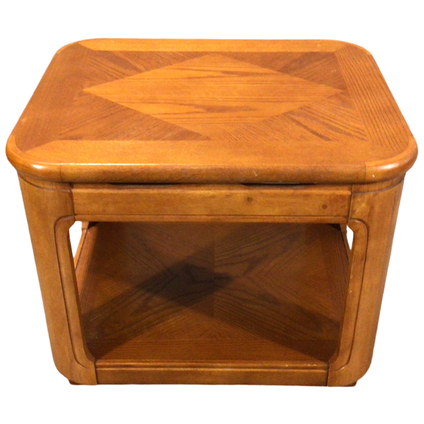 Oak End Table