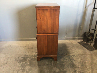 Aged Walnut Chest Of Drawers