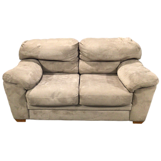 Beige Loveseat