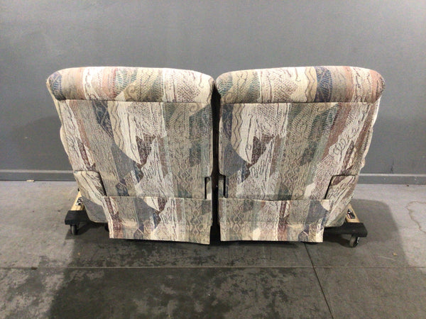 Multicolor Reclining Loveseat