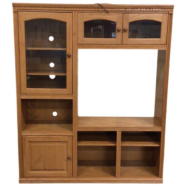 Oak Entertainment Cabinet