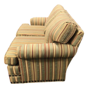 Striped Pattern Loveseat